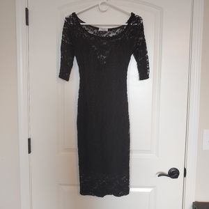 Black Lace Dress